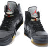 Air Jordan 5, black - Imagen 2