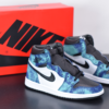 Air Jordan 1, blue-white-black - Imagen 2