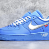 Air Force 1 x Off White, blue - Imagen 3