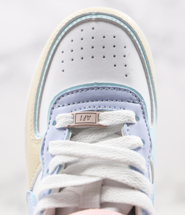 Air Force 1 High, pink-blue-beige - Imagen 7