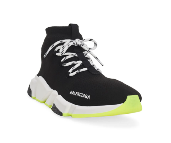 Speed Lace up, black-white-yellow - Imagen 2