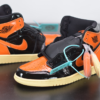 Air Jordan 1, orange patent leather - Imagen 3