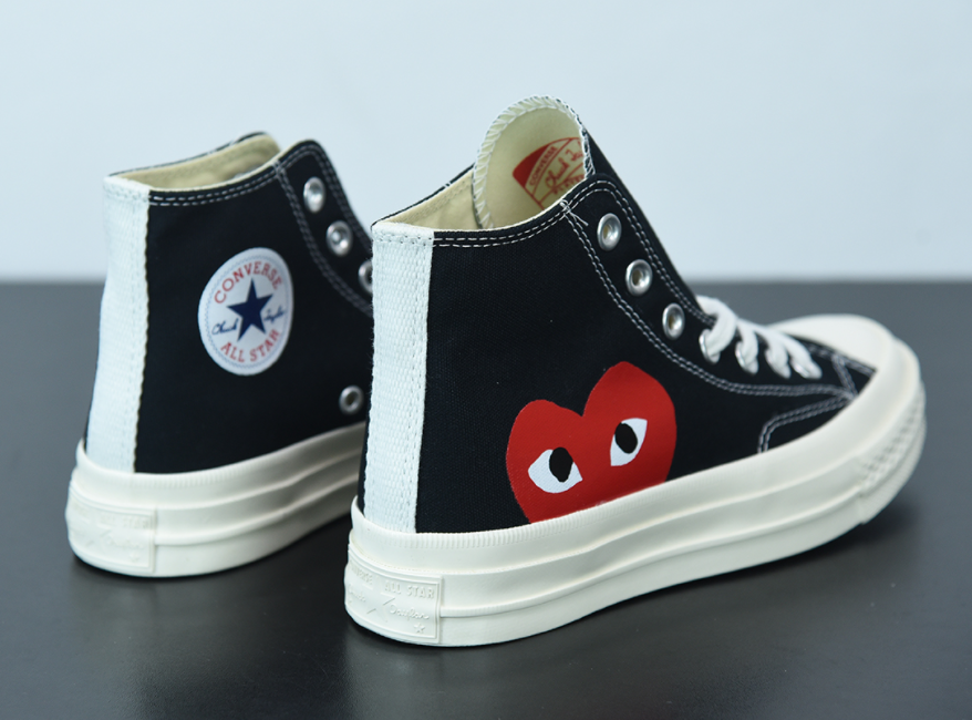 X CDG Comme Des Garçon, black