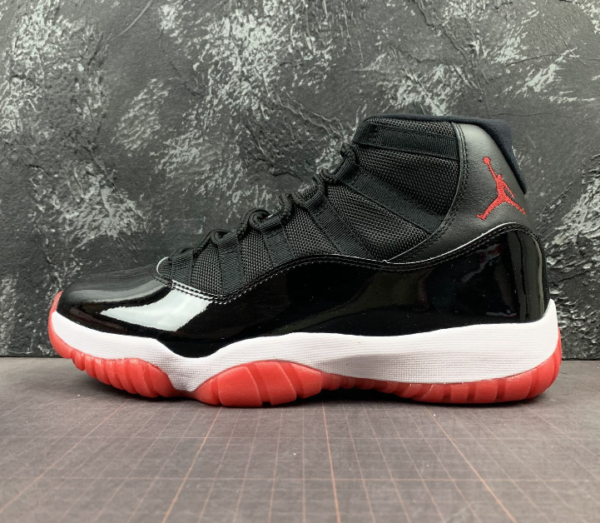 Air Jordan 11, black-red - Imagen 7