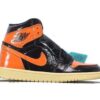 Air Jordan 1, orange patent leather