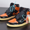 Air Jordan 1, orange patent leather - Imagen 6