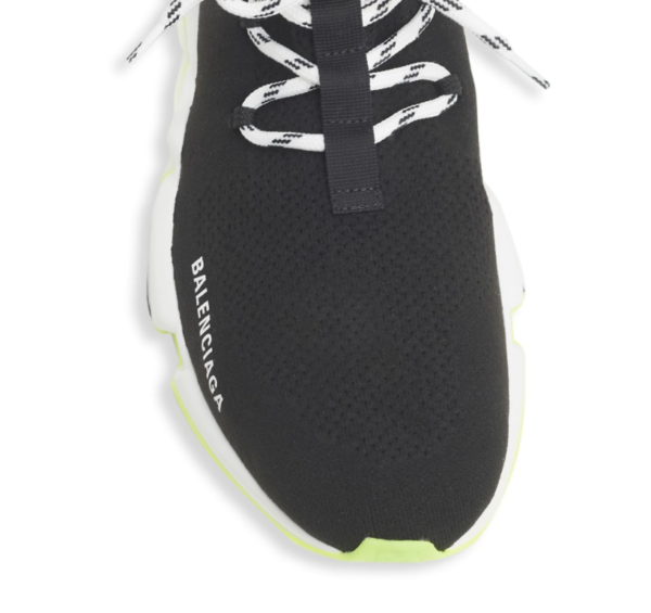 Speed Lace up, black-white-yellow - Imagen 5