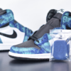 Air Jordan 1, blue-white-black - Imagen 3
