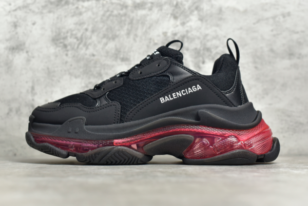 Triple S, black-pink - Imagen 5