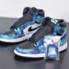 Air Jordan 1, blue-white-black - Imagen 4